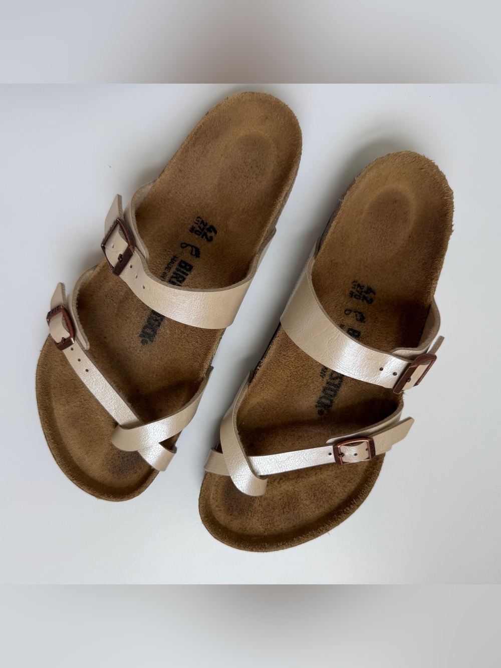 Mayari Birko-flor Birkenstock Sandal Women’s Size 11/42 - Picture 2 of 9